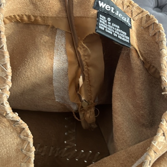 Vintage Wetseal Y2k all leather mini skirt - Picture 4 of 6